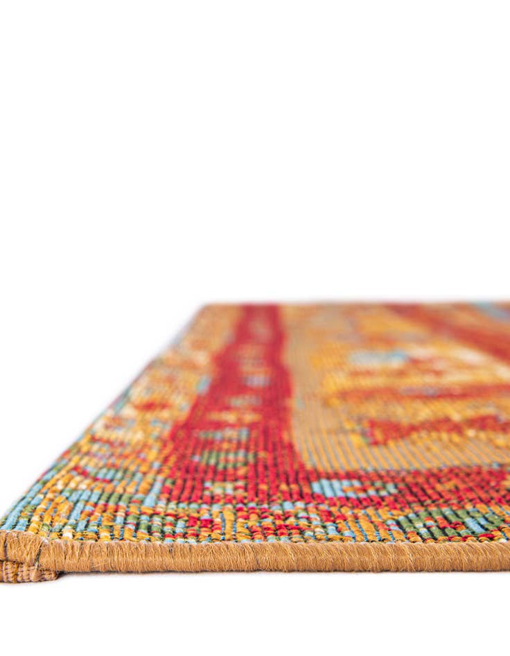 Detail image of 2' x 5'  Washable Traditional Indoor / Outdoor Runner Rug