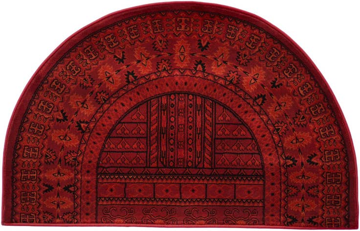 Detail image of 2' 7 x 4' Bokhara Hearth Rug