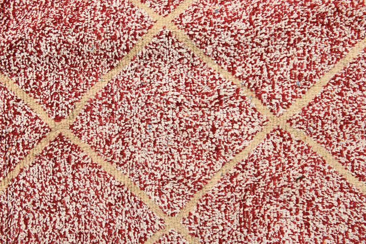 8' x 10' 9 Hand Knotted Moroccan Wool Rug