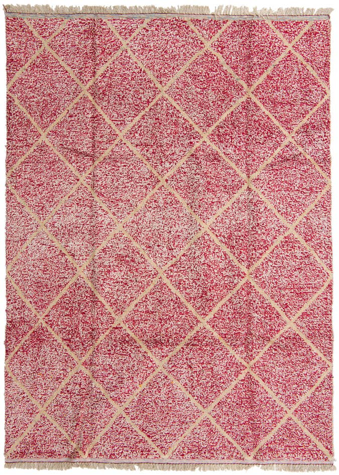 Detail image of 8' x 10' 9 Hand Knotted Moroccan Wool Rug