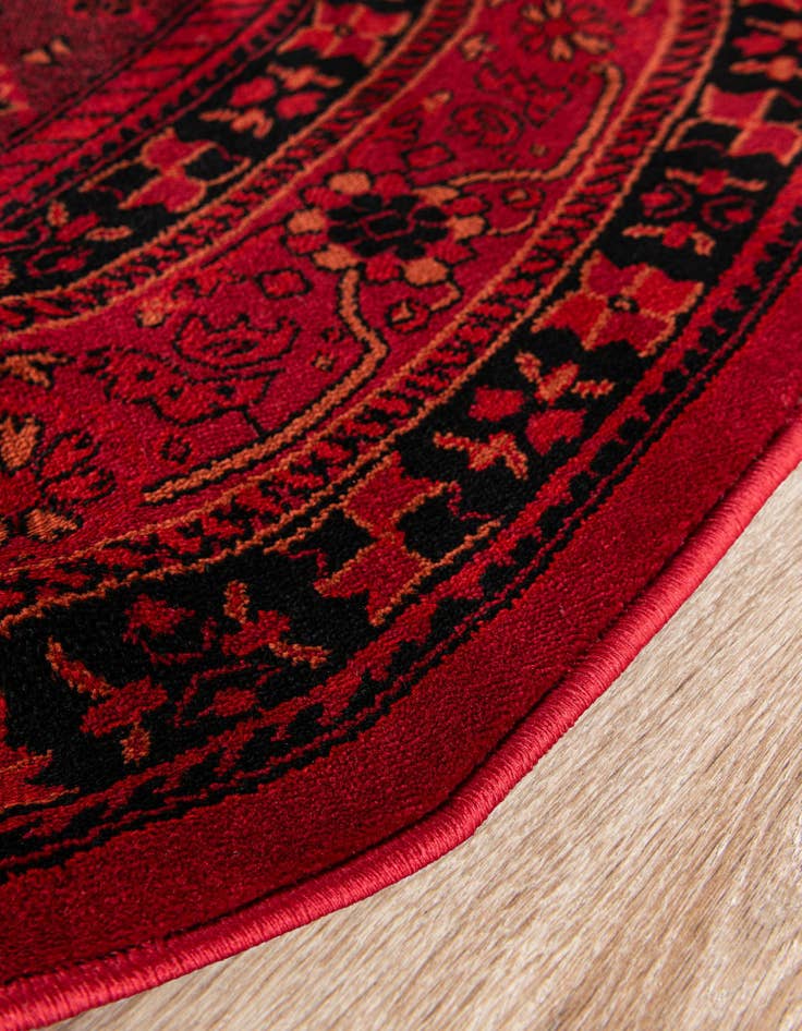 Detail image of 7' 10 x 7' 10 Bokhara Octagon Rug