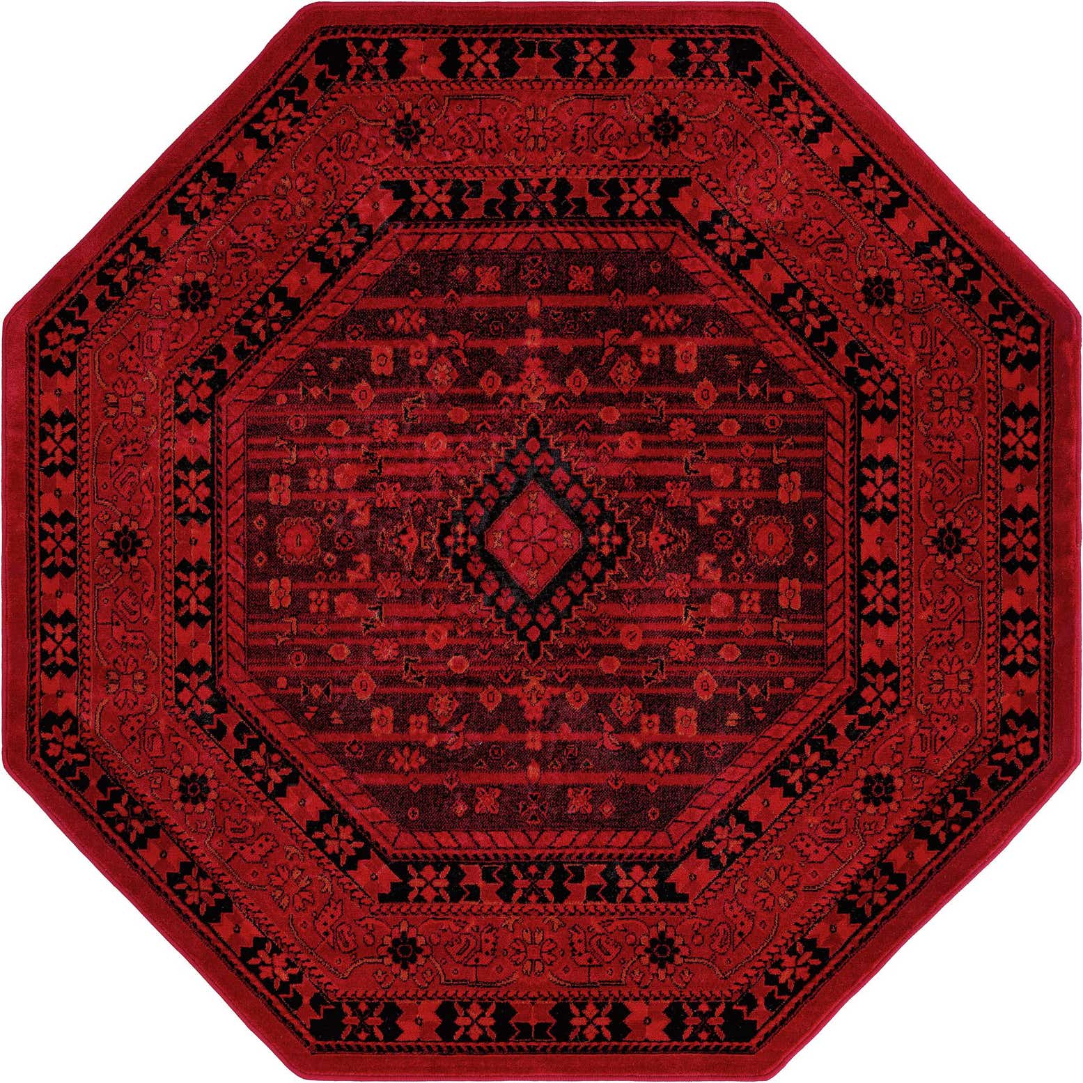 5' 3 x 5' 3 Bokhara Octagon Rug