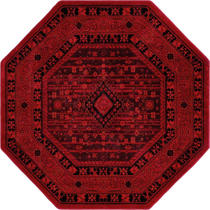 5' 3 x 5' 3 Bokhara Octagon Rug