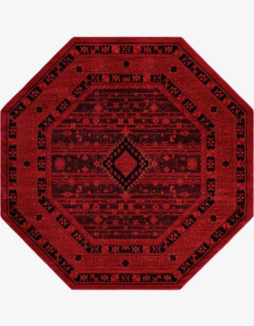 7' 10 x 7' 10 Bokhara Octagon Rug