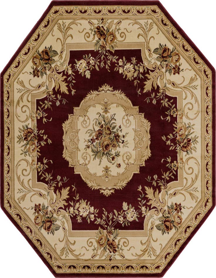 Detail image of 7' 10 x 7' 10 Chateau Octagon Rug