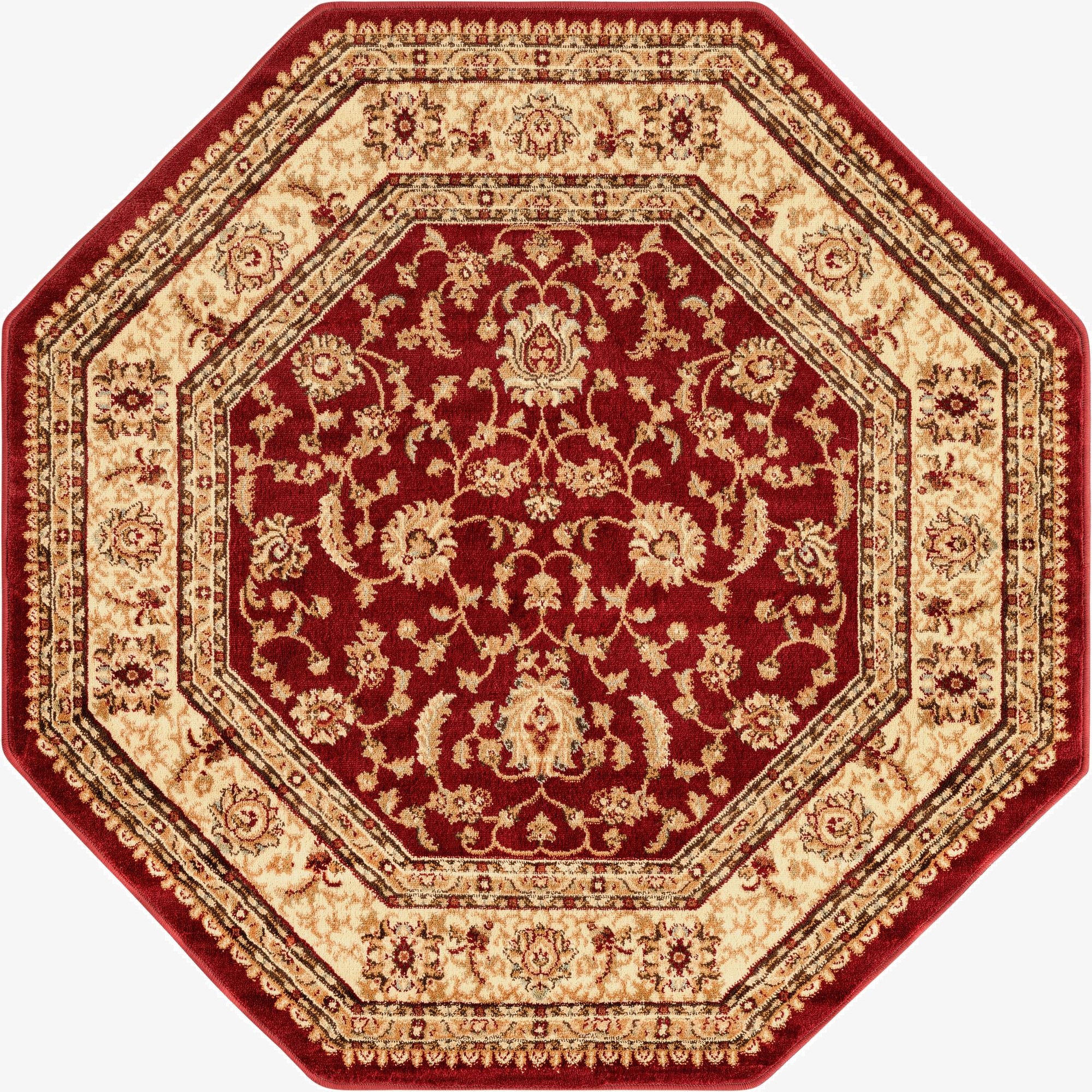 5' 3 x 5' 3 Classic Agra Octagon Rug