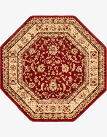 5' 3 x 5' 3 Classic Agra Octagon Rug