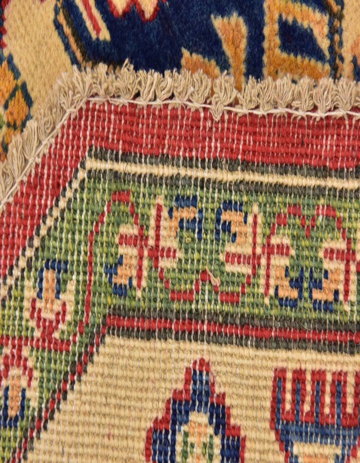 Detail image of 5' 7 x 5' 7  Hand Knotted Kazak Octagon Rug