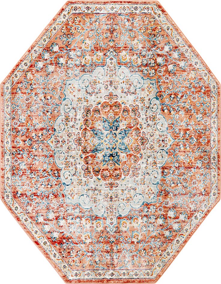 Detail image of 4' x 4' Newport Octagon Rug