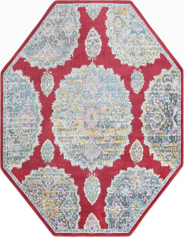 Detail image of 6' x 6' Paragon Octagon Rug