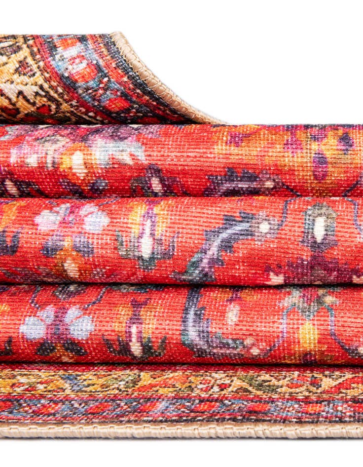 Detail image of 7' 6 x 7' 6 Washable Timeless Octagon Rug