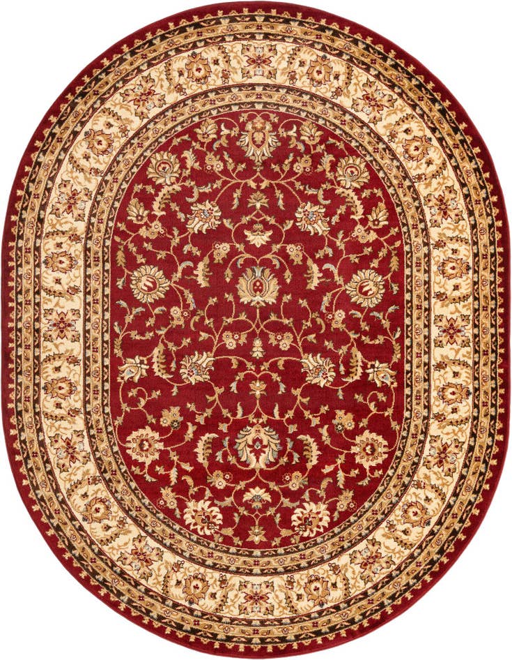 Detail image of 7' 10 x 10' Aditi Oval Rug