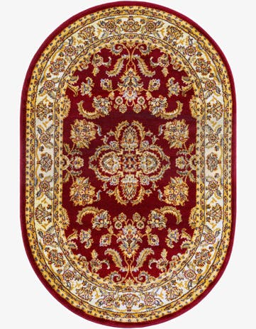 4' 1 x 6' 1 Aditi Oval Rug