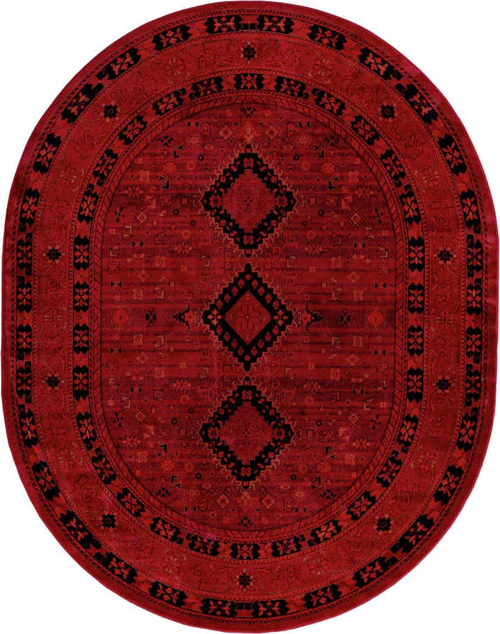 7' 10 x 10' Bokhara Oval Rug