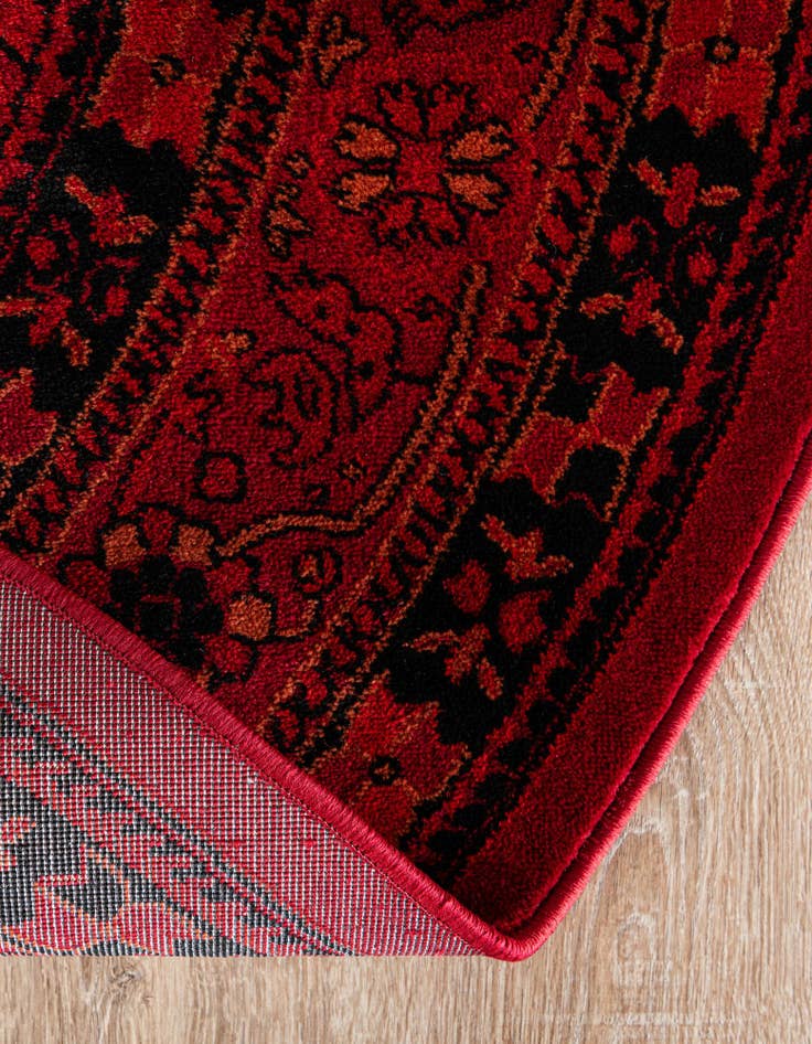 Detail image of 4' 1 x 6' 1 Bokhara Oval Rug