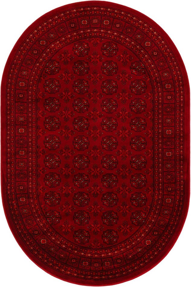Detail image of 4' 1 x 6' 1 Bokhara Oval Rug