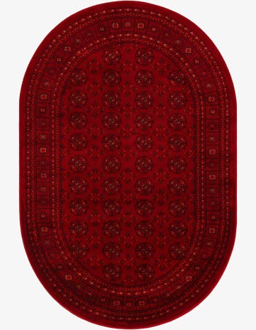 4' 1 x 6' 1 Bokhara Oval Rug