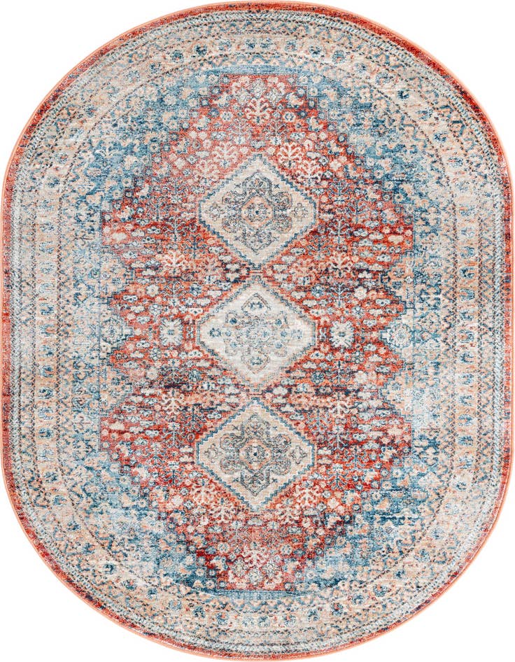 Detail image of 4' x 6' Newport Oval Rug