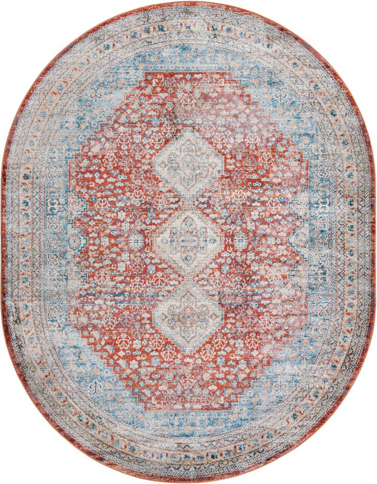 Detail image of 7' 10 x 10' 2 Newport Oval Rug