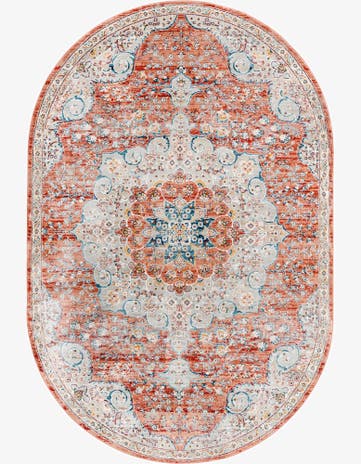 5' 3 x 8' Newport Oval Rug