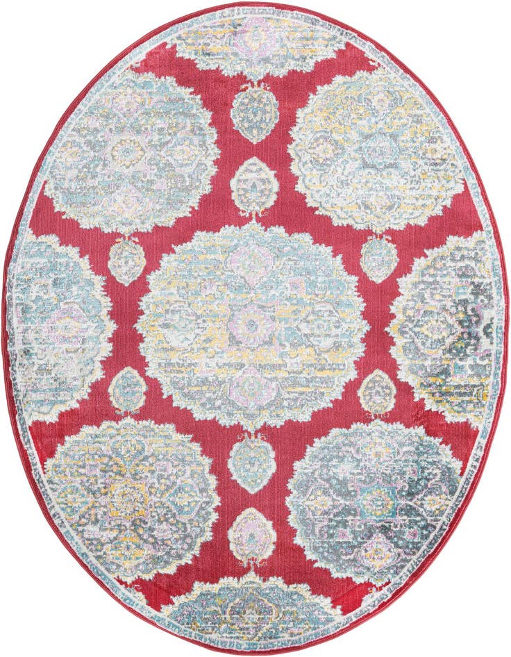 Detail image of 5' 5 x 8' Paragon Oval Rug