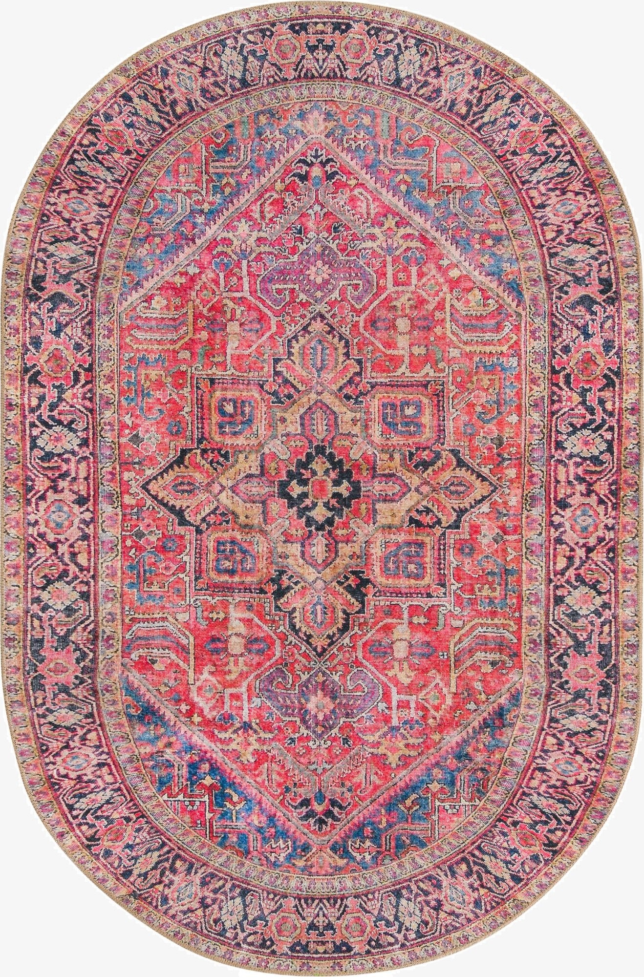 4' x 6' Timeless Oval Rug
