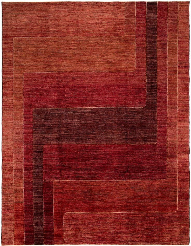 Detail image of 6' 7 x 9' 8 Aatish Wool Rug