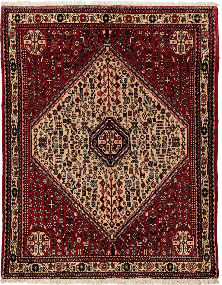 Detail image of 4' 9 x 6' 4 Abadeh Rug