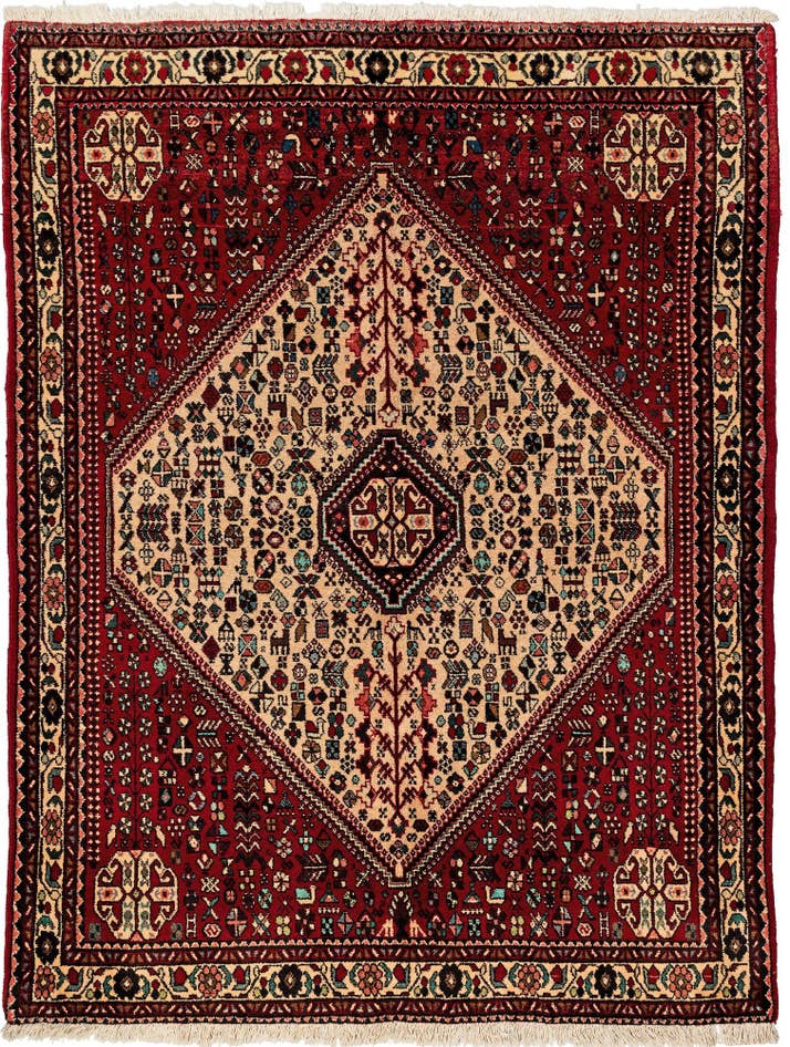 Detail image of 4' 9 x 6' 4 Abadeh Rug