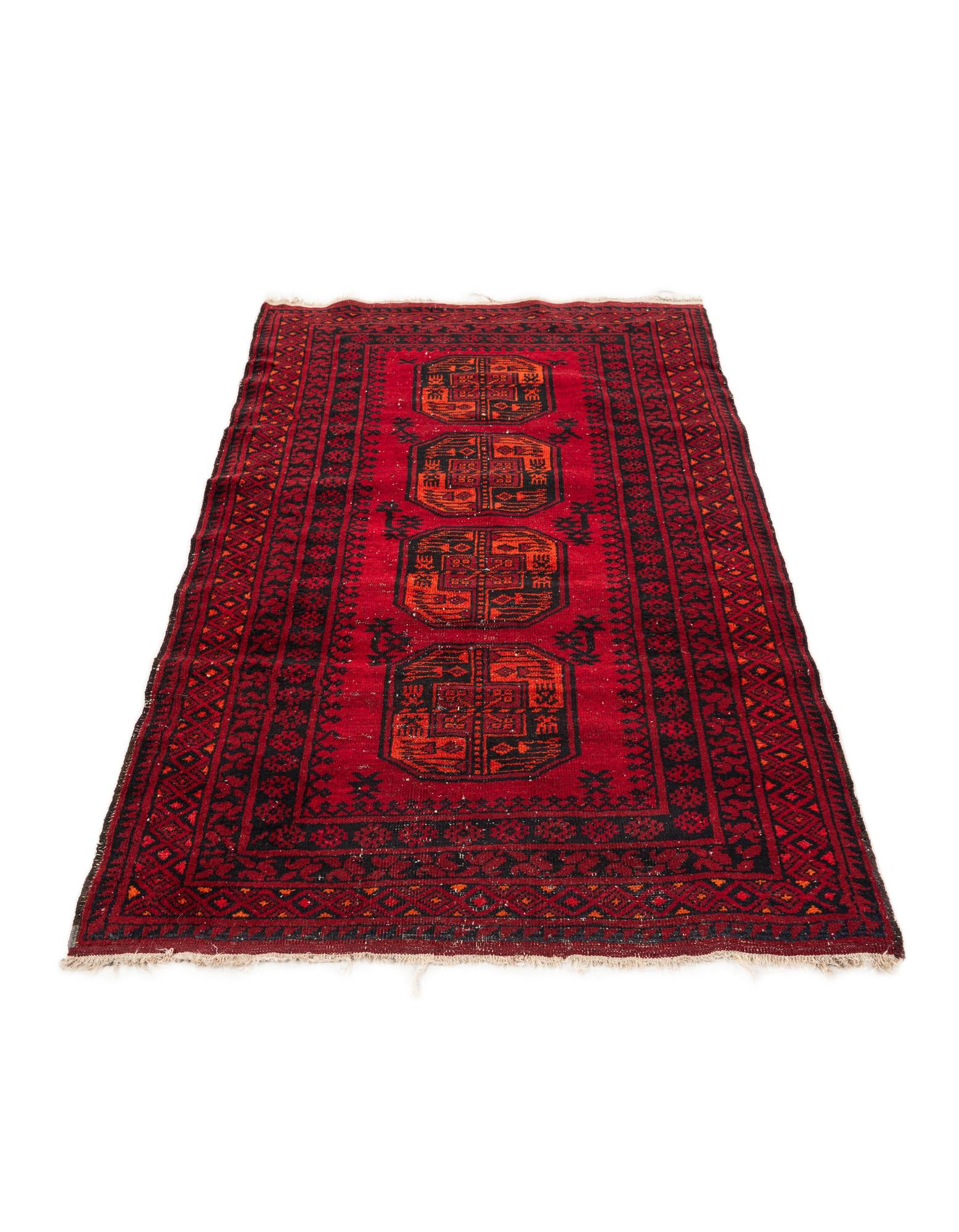 3' 10 x 6' Hand Knotted Abstract Modern Ziegler Oriental Wool Rug