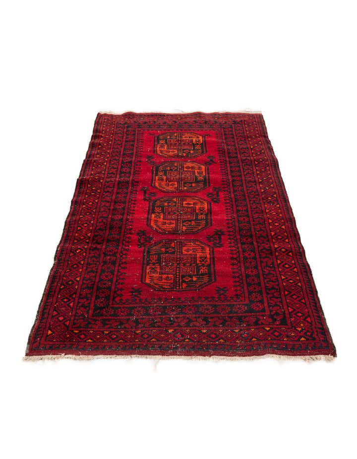 3' 10 x 6' Hand Knotted Abstract Modern Ziegler Oriental Wool Rug