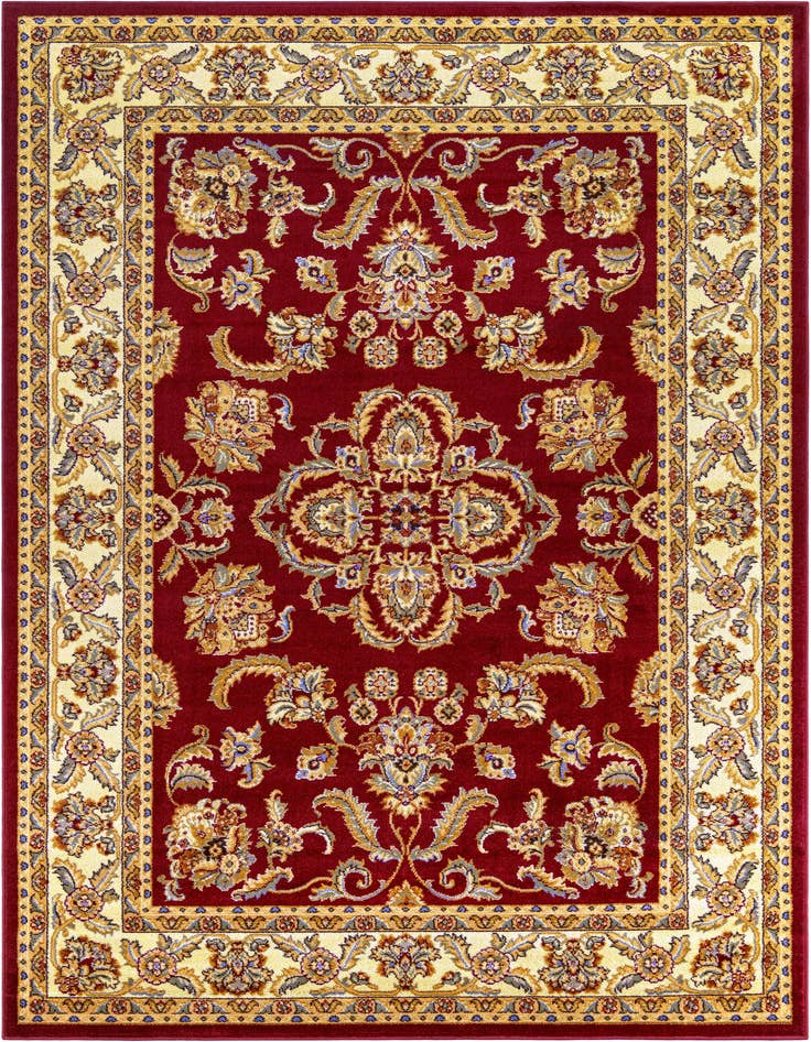 Detail image of 6' 1 x 9' Aditi Rug