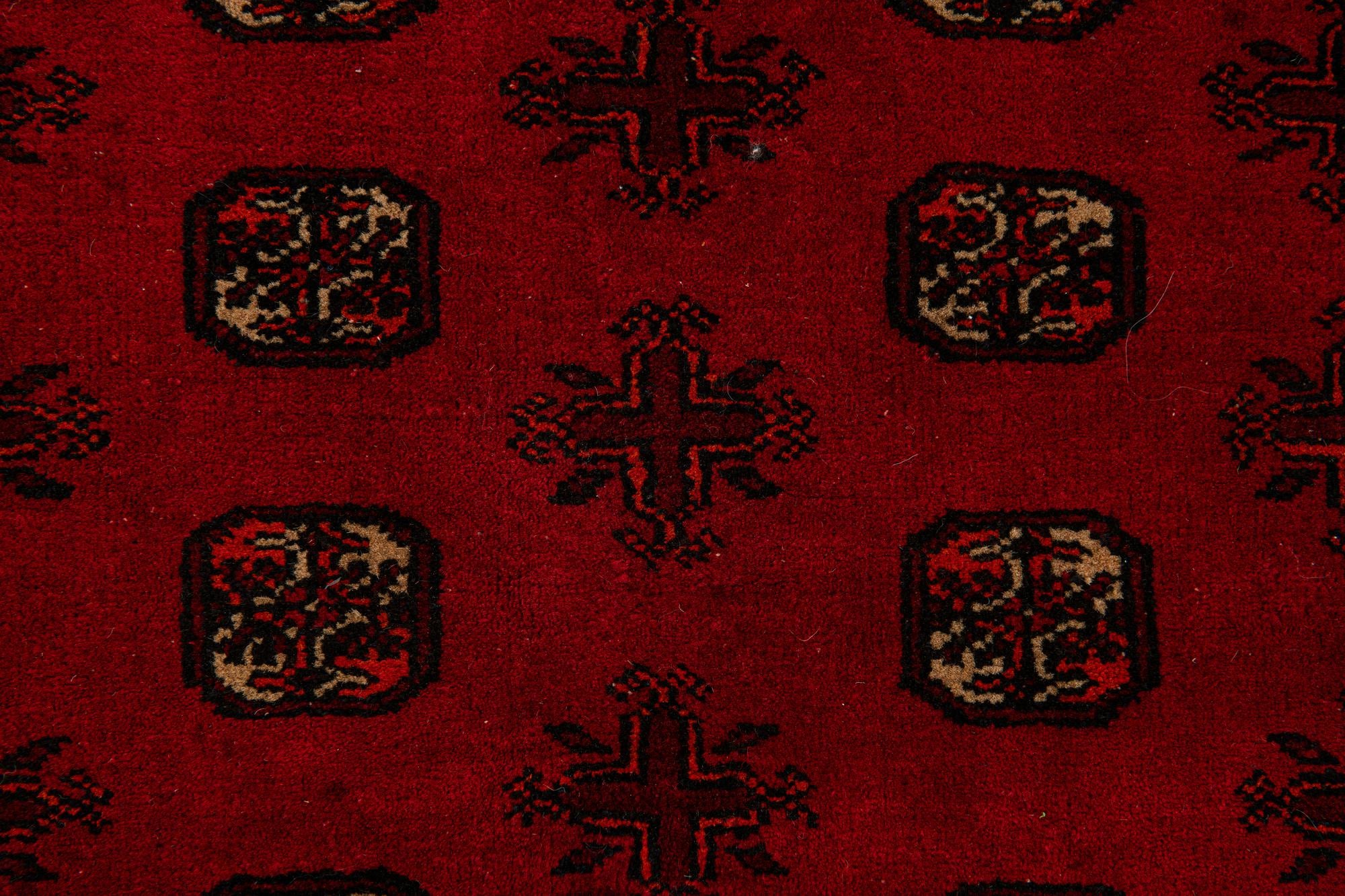 6' 6 x 9' 5 Hand Knotted Afghan Akhche Wool Rug