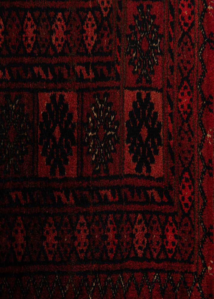 4' 4 x 6' Hand Knotted Afghan Akhche Wool Rug