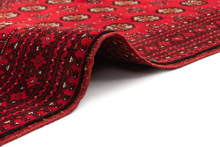 Detail image of 3' 5 x 6' 2 Afghan Akhche Wool Rug