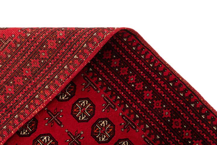 3' 5 x 6' 2 Afghan Akhche Wool Rug