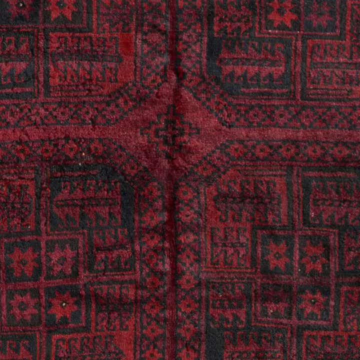 145cm x 275cm Afghan Akhche Alfombra Lana