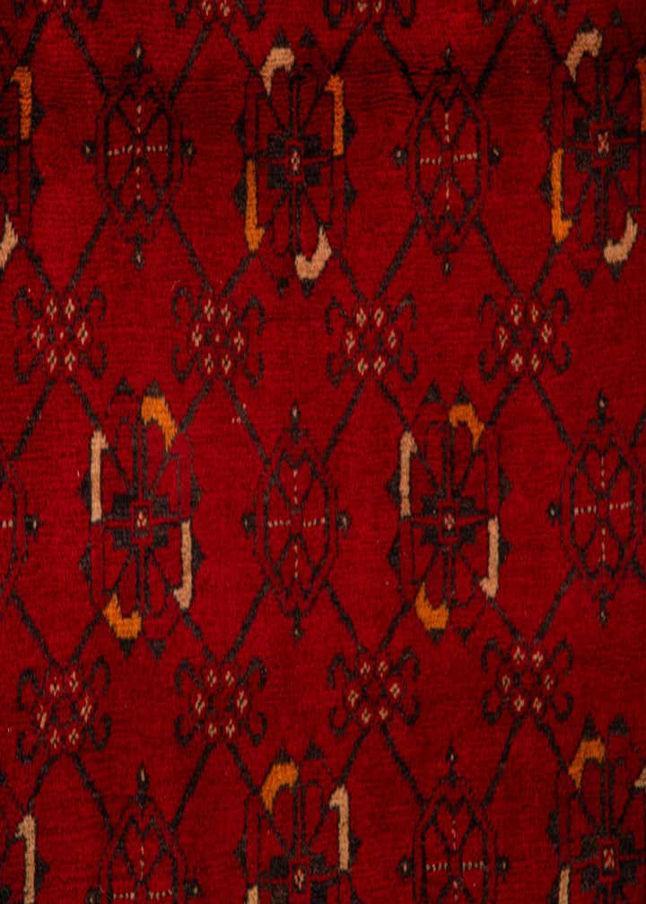3' 2 x 6' 3 Hand Knotted Afghan Akhche Wool Rug