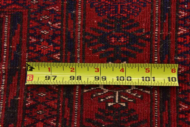2' 10 x 4' 5 Hand Knotted Afghan Akhche Oriental Wool Rug