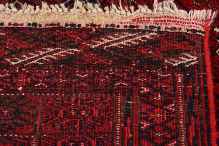 2' 10 x 4' 5 Hand Knotted Afghan Akhche Oriental Wool Rug