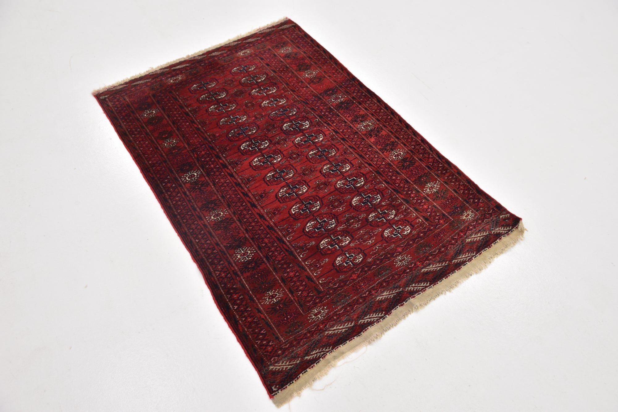 2' 10 x 4' 5 Hand Knotted Afghan Akhche Oriental Wool Rug