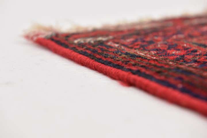2' 10 x 4' 5 Hand Knotted Afghan Akhche Oriental Wool Rug