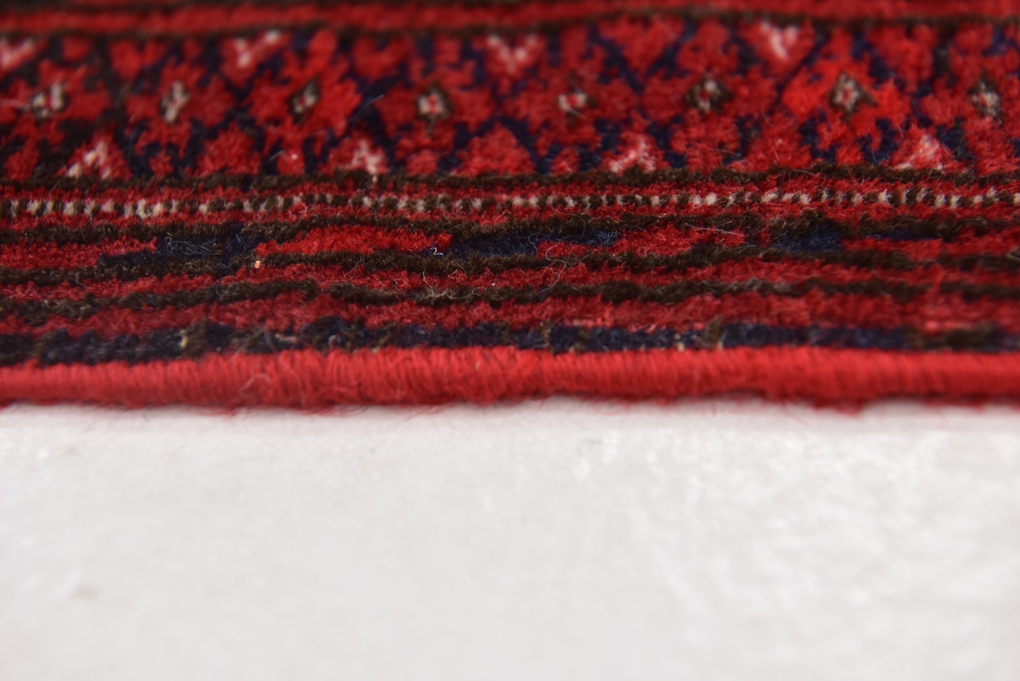 2' 10 x 4' 5 Hand Knotted Afghan Akhche Oriental Wool Rug
