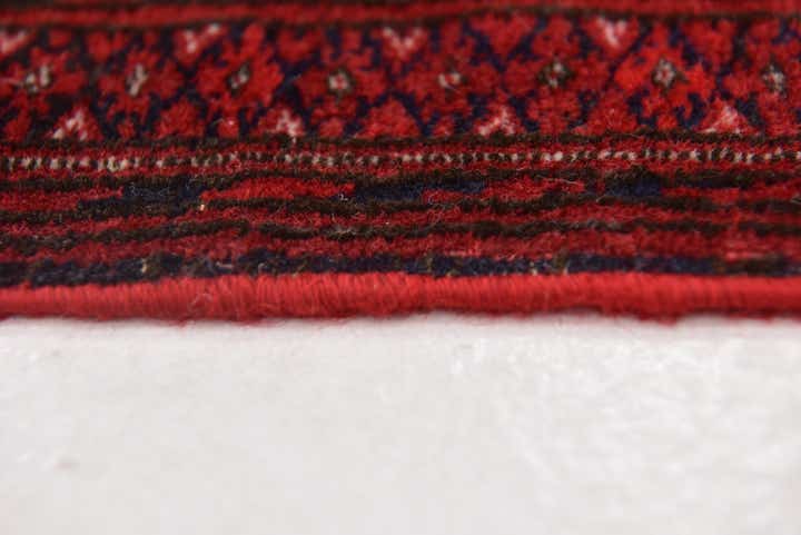 2' 10 x 4' 5 Hand Knotted Afghan Akhche Oriental Wool Rug