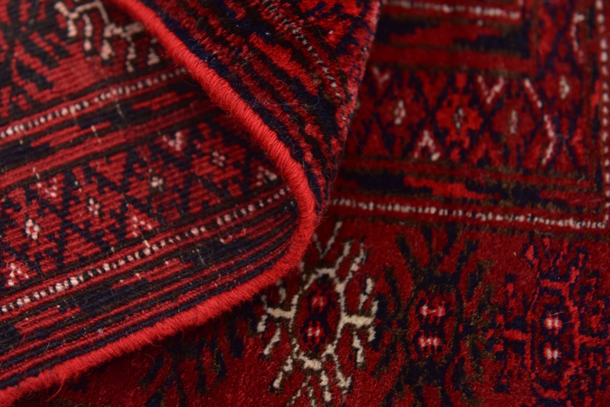 2' 10 x 4' 5 Hand Knotted Afghan Akhche Oriental Wool Rug