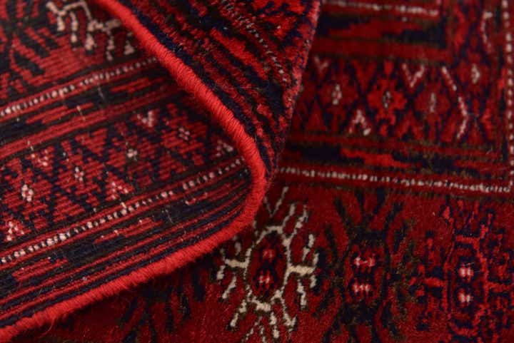 2' 10 x 4' 5 Hand Knotted Afghan Akhche Oriental Wool Rug