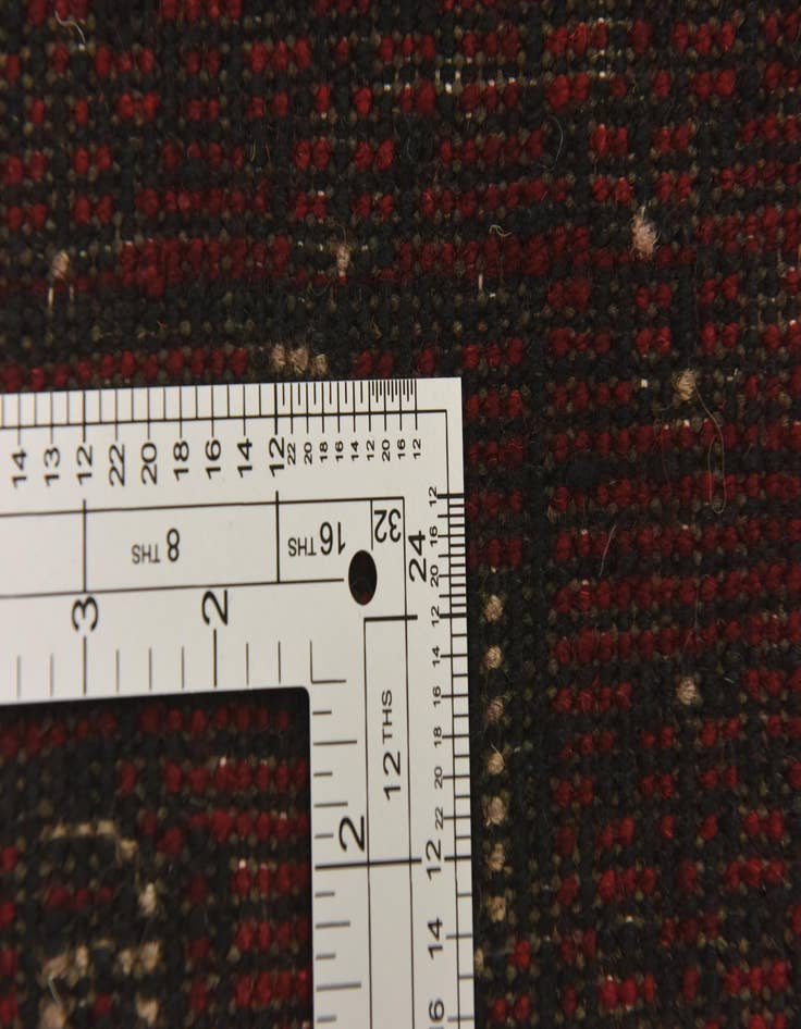 Detail image of 3' 3 x 4' 7  Hand Knotted Afghan Akhche Wool Rug