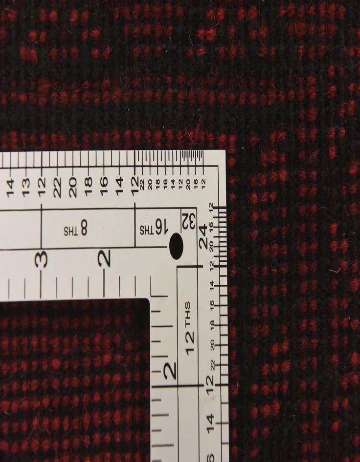 Detail image of 3' 3 x 4' 9  Hand Knotted Afghan Akhche Wool Rug