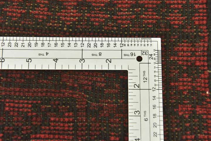 5' x 6' 5 Hand Knotted Afghan Akhche Wool Rug