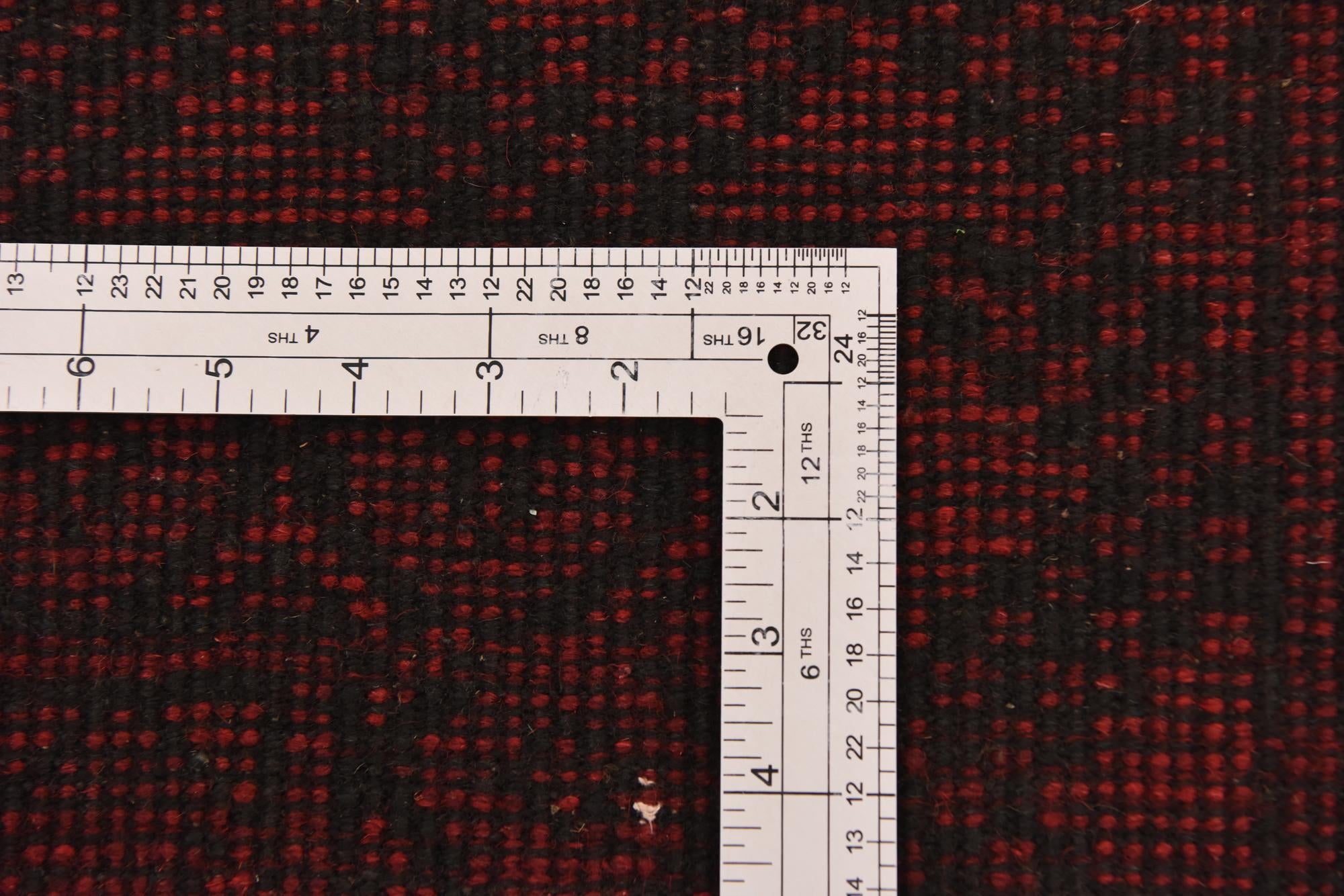 4' 11 x 6' 4 Hand Knotted Afghan Akhche Wool Rug